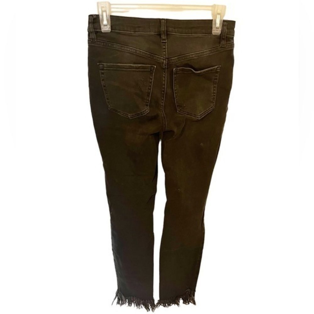 Free People Black Distressed Skinny Jeans Size 25‎ - Picture 3 of 3